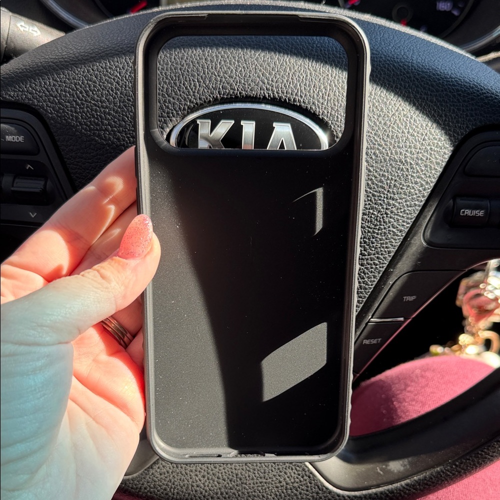 Black Phone Case - Picture 2 of 3